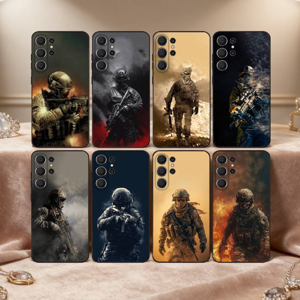 H-Hardcore assault team Phone Case For Samsung S26,S25,S24,S21,S22,S23,S30,Ultra,S20,FE,Lite,10,9,Black Cover