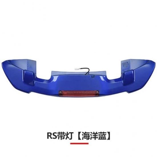 for honda fit jazz Spoiler 2014-2017 fit jazz Spoiler OYB High Quality ABSMaterial Car Rear Wing Primer Color spoiler