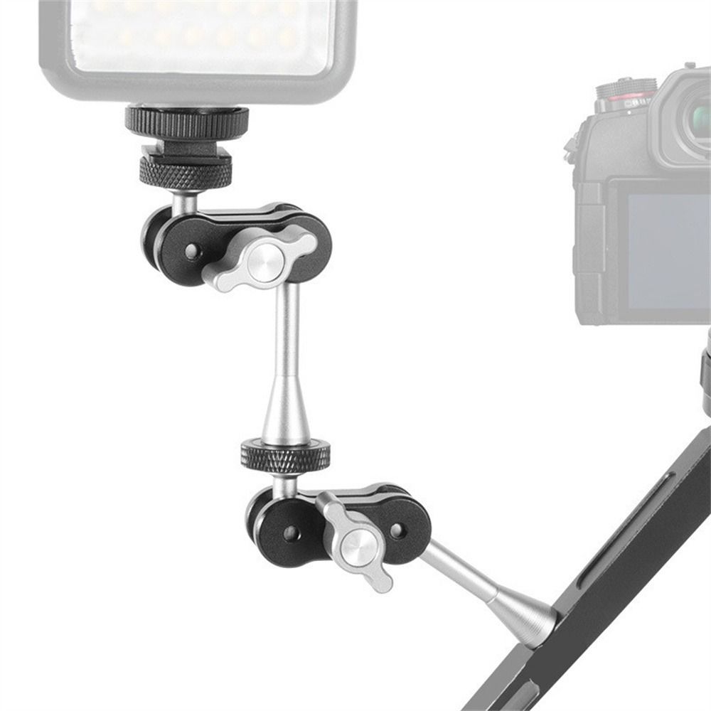 Double Ball Head Ball Magic Arm Aluminum Zinc Zinc Alloy Magic Arm Bracket Camera Magic Arm  Tripod Cage Rig