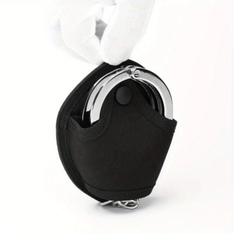 1Pc Handcuff Pouch Universal Handcuffs Case Holder Outdoor Hunting Accessories Hand Cuff Holster Waist Bag.