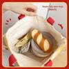 Capybara Canvas Bento Bag: Women's Handheld Lunch Carrier with Drawstring