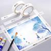 1/2Roll Sticky Adhesive Watercolor Masking Tape 25mm Width Sketch Fixation Tape  Oil Painting