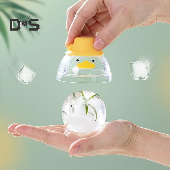 Safe Sphere Mold Enkel demolding Nyhet Silikon Ice Cube Ball Maker