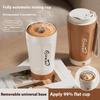 Red 350ML Stainless Steel Thermo Bottle Home And Kitchen Thermal Water Bottle Portable Electric Mixing Coffee Thermal Mug