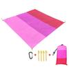 79''*56'' Large Sandproof Beach Blanket Picnic Mat for 5 Adults