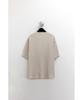 YOUTH Waffle Henley Neck H/S T-Shirt - Light Beige