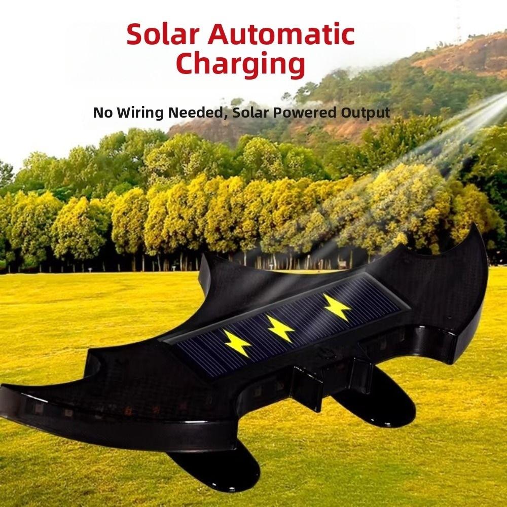 Creative Solar Car Tail Light Safety Vehicle Signal Lights Flashing Warning Light Universal