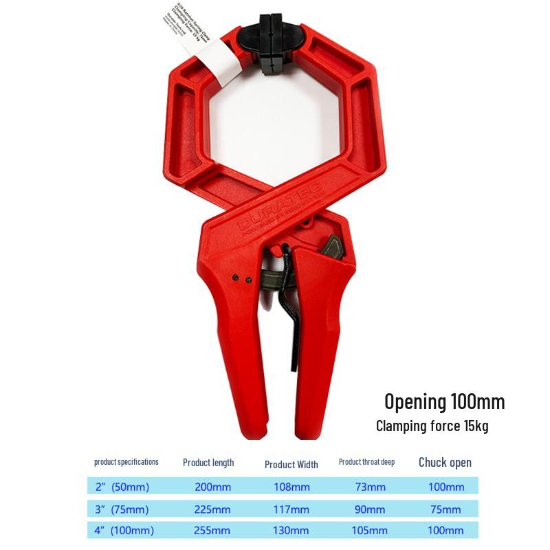 Kuehne Nagel Quick-Bond Woodworking Clamps: Fixed Clips, G-Clamps, A-Clamps, Tie-Dyeing Fixtures.