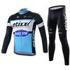 Autumn and Winter Men's and Women's Long-sleeved Velvet Thermal Mountain Bike Riding Clothes Road Bicycle Sportswear Cover