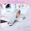 Fashion Women Nylon Woven Belt With Double Ring Buckle For Casual Wear