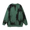 Unisex Streetwear Crewneck Sweater Loose Fit Knit Pullover Women Men Casual Urban Fashion