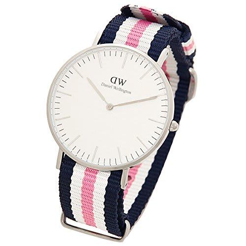 Daniel Wellington Men's/Women's Watch 0605DW Strap 36 CLASSIC SOUTHAMPTON/SILVER
