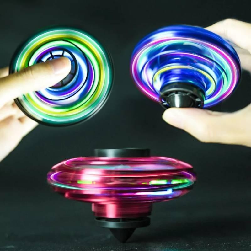 High-quality Intelligent Ufo Flying Spinner Toy For Kids Usb Charging Durable Design