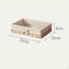 Baskets Made of Woven Material, Organizer for Food And Drinks, Rectangular Storage Basket