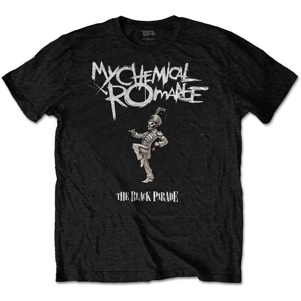 Official My Chemical Romance The Black Parade Cover Mens Black T Shirt