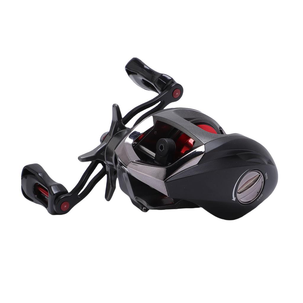 Outdoor Baitcasting Reel Double Double Brake Right Hand Fishing Reel for Freshwater Saltwater 8KG Force 6.3:1 Gear Ratio