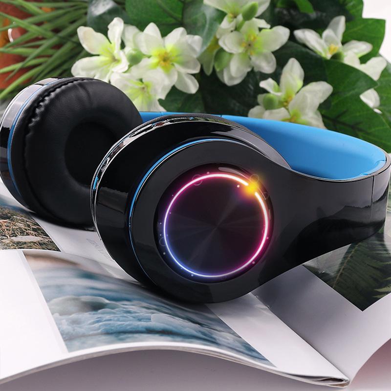 

Luminous Cool Bluetooth Headset Headset Subwoofer Mobile Phone Wireless Sports Game Headset