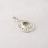 Green Amethyst Gemstone 925 Sterling Silver Jewelry Pretty Pendant 1.40" For Birthday Gift PP-19-47
