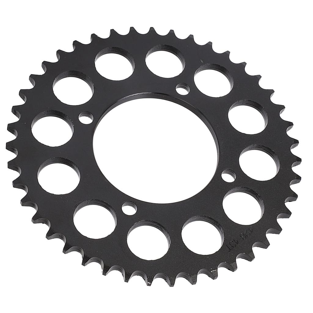 428 43T Motorcycle Chain Rear Sprocket Steel Wear Resistant Anti Corrosion Rear Drive Sprocket for DIY Kart