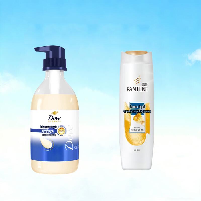 Dove & Pantene Shampoo Bundle