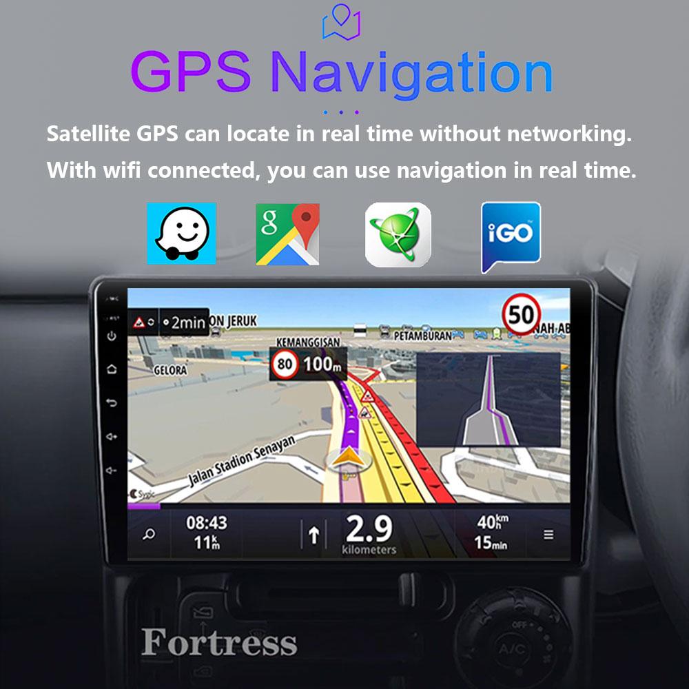 9" Android 13.0 Car Radio Fo Hyundai Santro Atos Prime 2003 2015 GPS Navigation Carplay Multimedia Video Player Stereo Head Unit