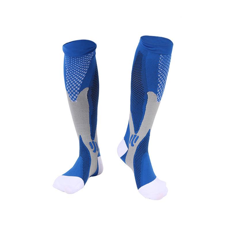 Magic Pressure Socks 200N Nylon Men'S And Women'S Sports Muscle Strength Outdoor Football Compression Socks Sweat-Absorbing Non-Slip Breathable