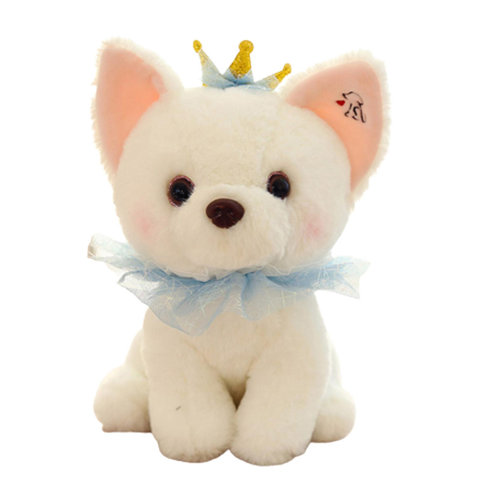 

Adorable Dog Shape Plush Doll Soft Stuffed Toy Kid Hugging Pillow Gift 23/33cm 23cm розовый