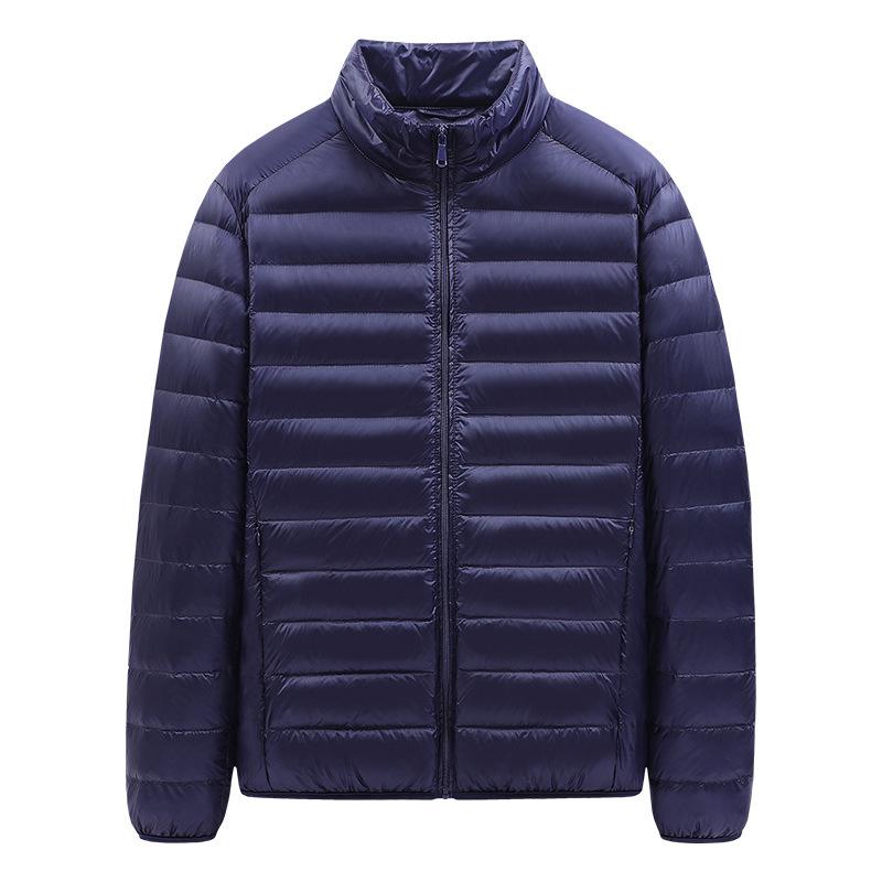 2024 Men's Trendy Winter Plus Velvet Light Cotton Jacket