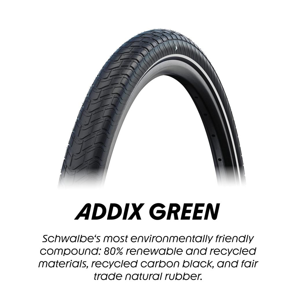 Schwalbe Motion Big Apple Clincher Tire 24x2.00 (Genuine Product) [Urban/Balloon Bike/City Riding]