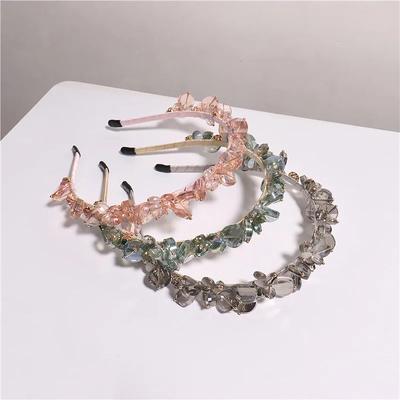 Korean Dongdaemun Luxury Crystal Hairpin French Style Elegant Headband For Women Perfect For Banquets Formal Occasions