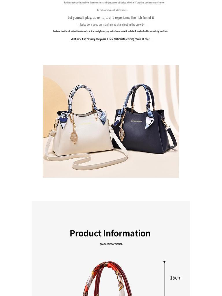2025 Bridal Red Wedding Gift Large Capacity Crossbody Tote Handbag for Women