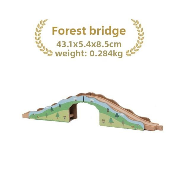 High-Standard-Quality All High-Quality Kinds High-Quality Wood High-Quality Bridge High-Quality Wooden High-Quality Train High-Quality Track