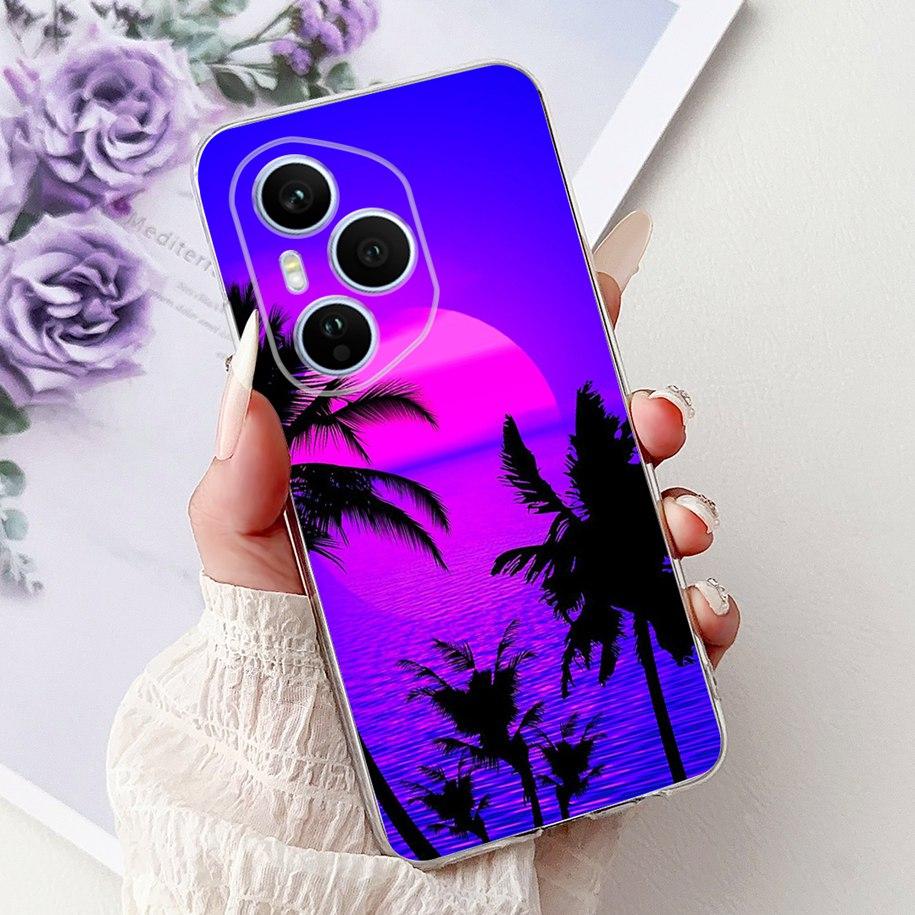 

Case For Honor 400 Pro 400 Lite Cover Fashion Flower Marble TPU Cover For Honor 400Pro Coque Shockproof Bumper on Honor400 Funda Honor 400 Pro