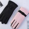 Ski Gloves Women's Winter Outdoor Riding Gloves Electric Vehicle Velvet Play Snow Touch Screen Thick Cotton Warm Winter Cold