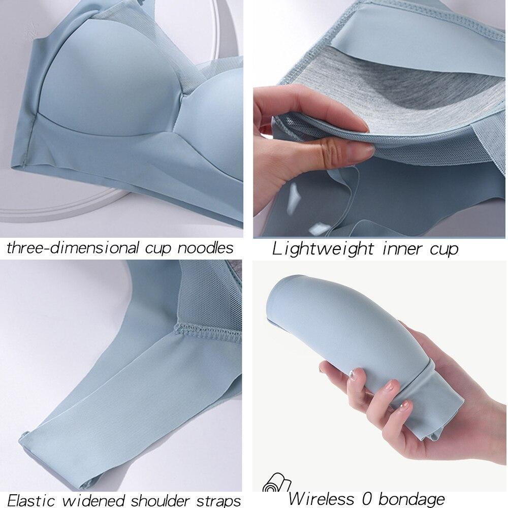 Сексуальный бесшовный бюстгальтер с эффектом пуш-ап — фото 5