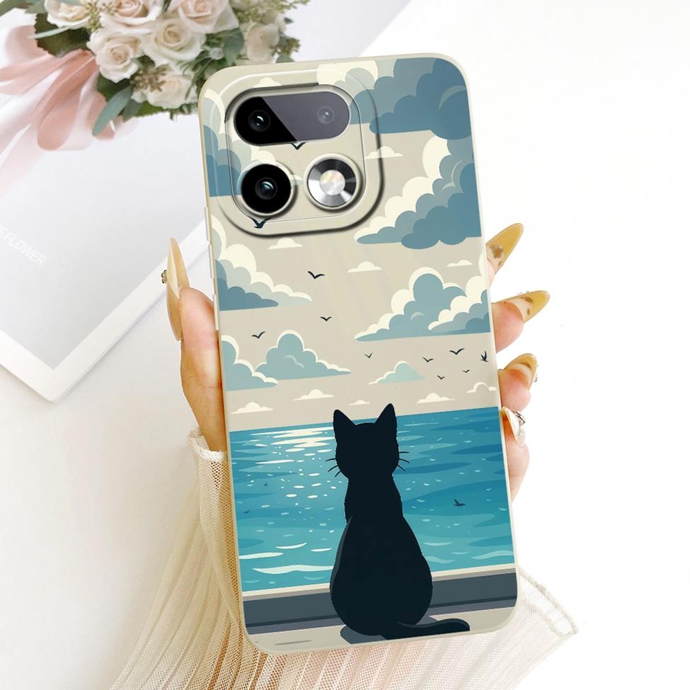 For Realme 16 Pro Plus Case Cover Cute Kawaii Luxury Fashion Flowers Painted Silicone Casing For Realme RMX5131