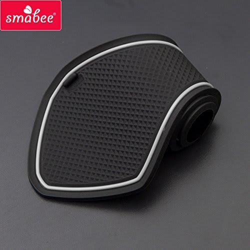 Nissan New Leaf 2nd Generation ZE1 Non-Slip Mat LEAF 2017- Current Pocket Mat Rubber Mat Interior Parts Console Mat Anti-Slip Mat Accessories (White)