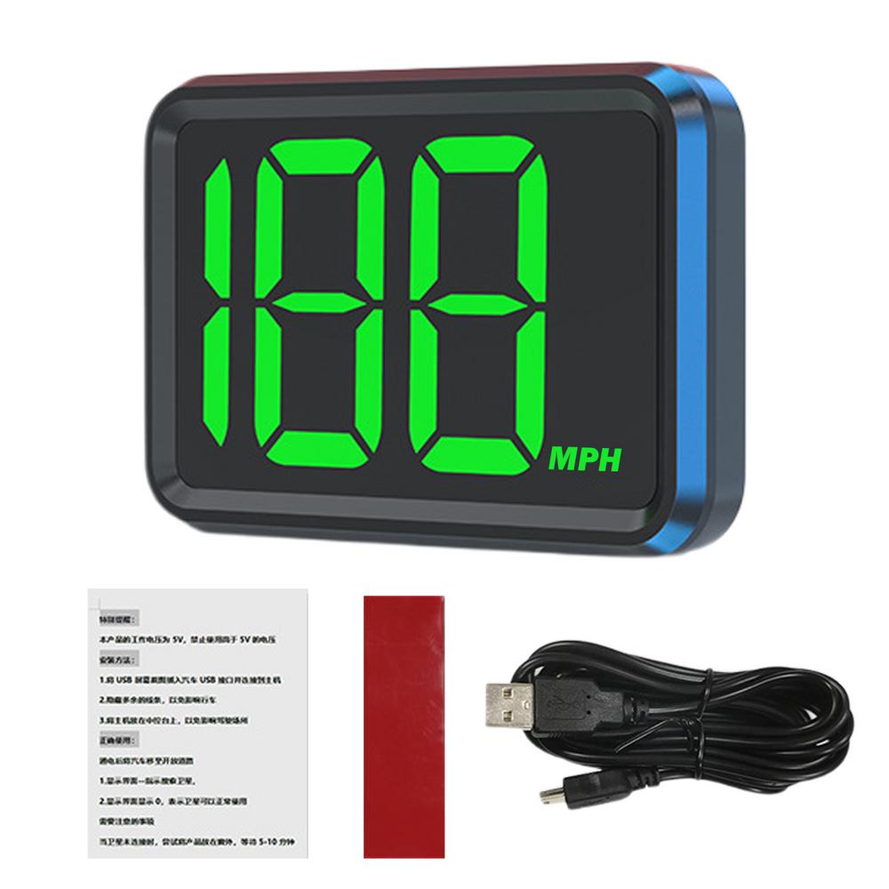 Car Hud Head Up Display Electronic Hud Projector Head Up Display Mini Digital Speedometer With 3.2-Inch LED Screen Hud For