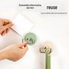 Rotatable Macaron Color Adhesive Hooks for Bathroom & Kitchen