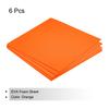 EVA Foam Sheets Orange 9.8 Inch x 9.8 Inch 3/5/7/10mm Thick Crafts Foam Sheets for Costumes, Arts and Crafts Projects