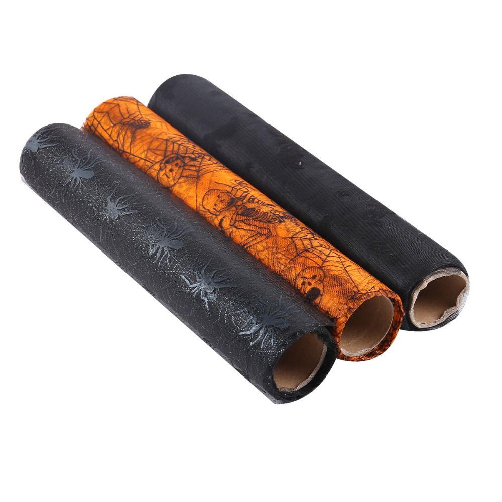 Funny Bat Tablecloth Bat Spider Skeleton Halloween Table Runner  Ghost Festival