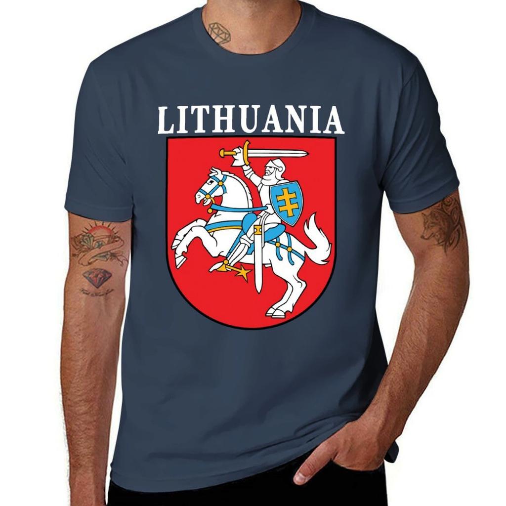Lithuania Football Jersey Shirt TShirt anime t shirts for man t shirts for man cotton TShirt