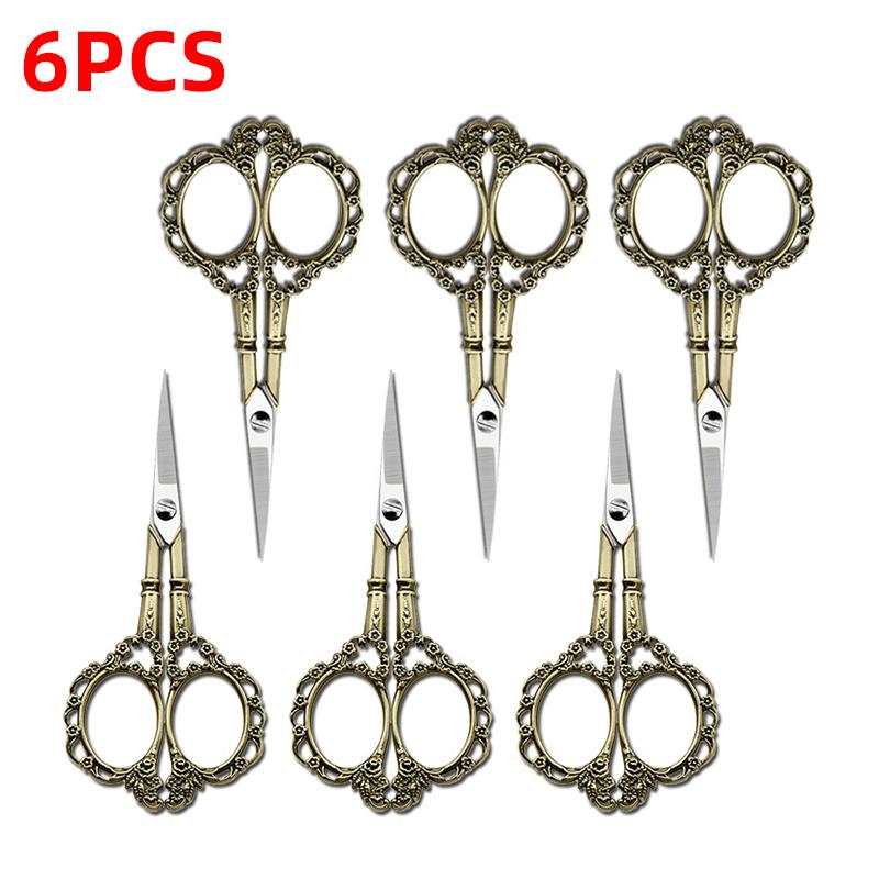 Tailor Scissors Handicraft Household Fabric Sewing Fabric Thread Durable Stainless Steel Scissors Retro Classic Tailor's Scissor