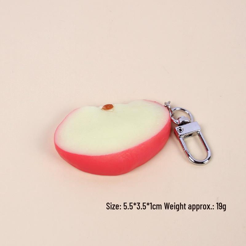 Erdbeere Obst & Gemüse Schlüsselanhänger Anhänger - Niedliches Kreatives Spielzeug & Studentengeschenk