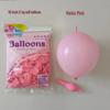10-Inch Heart-Shaped Tail Balloon for Wedding & Party Decorations