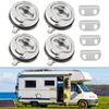 Marine Hatch Locking Locker Boat Embedded Flush Pull Hatch Slam Latch For Boat Alloy Latch Latch 1.77 Inch 2Pcs 4Pcs