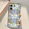 Mediterranean Lemon Funda For Xiaomi Redmi Note 14 13 10 11 12 15 Pro Plus Case For Redmi 15 14C 12C 10C 13C 15C