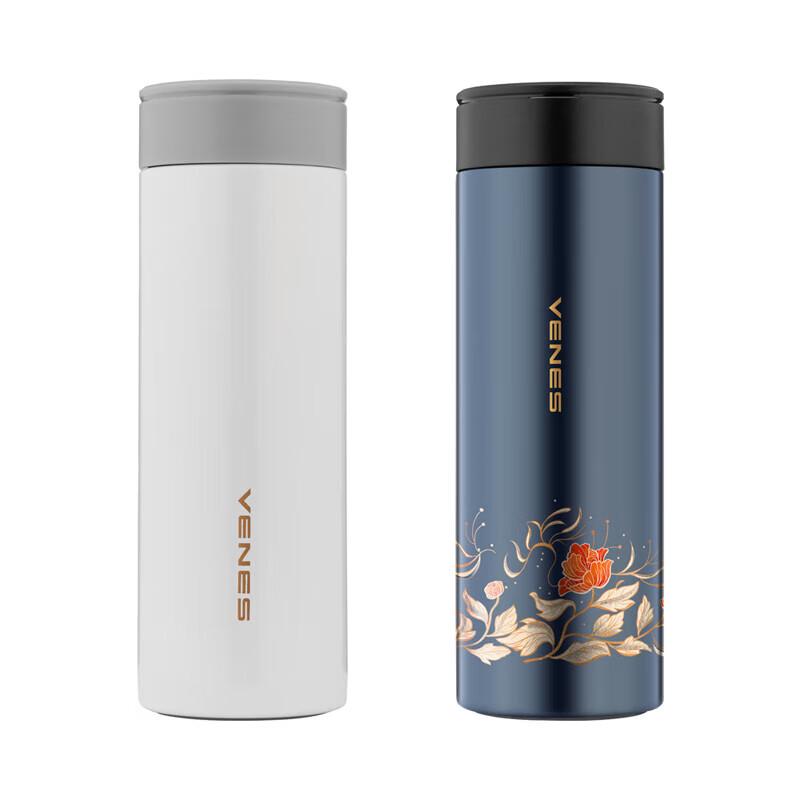 VENES Flower Blossom Time Insulated Mug