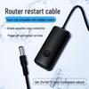 WiFi Auto Restart Router with 24-Hour Timer and Power Outage Reset for Modems