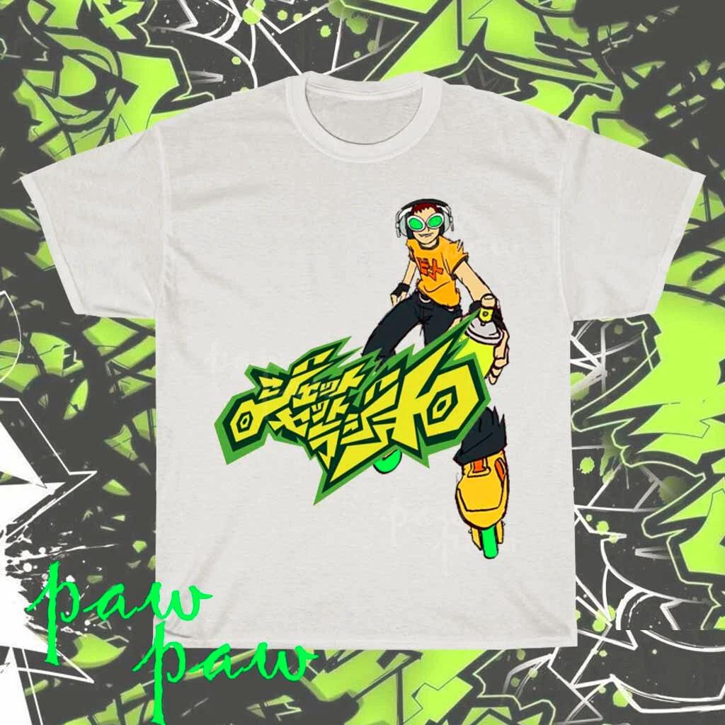 

Brand New Jet Set Radio Logo American T-Shirt Funny Size S to 5XL M